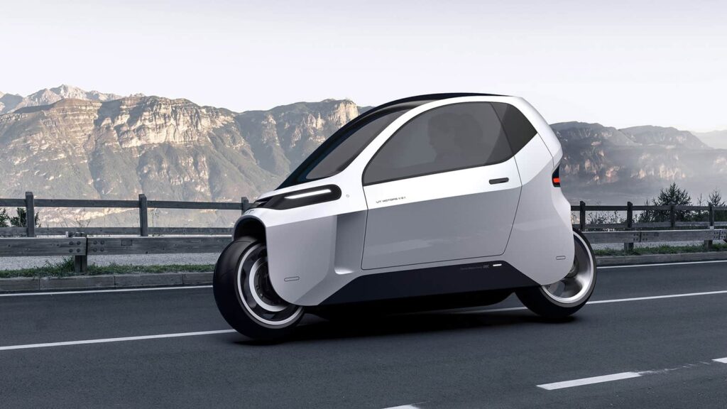 Fully Enclosed Electric Bike